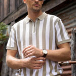 Black Self Textured Formal Shirt 4