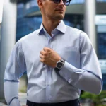 Black Smart Fit Cotton Chinos 5